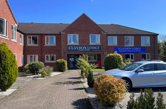 Claydon Lodge Care Home - outside view of care home