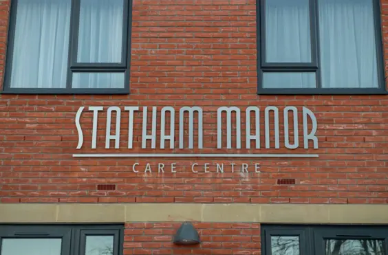 Statham Manor Care Centre - outside view of care home