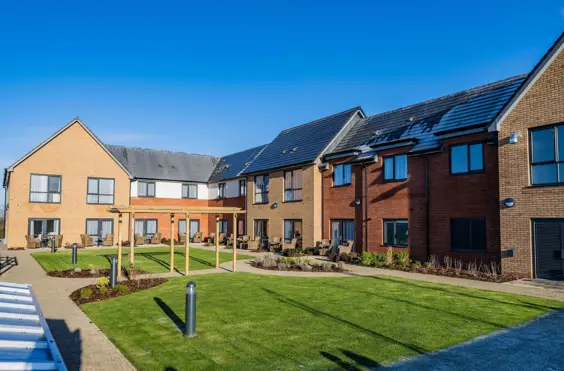 Oxbow Manor - outside view of care home