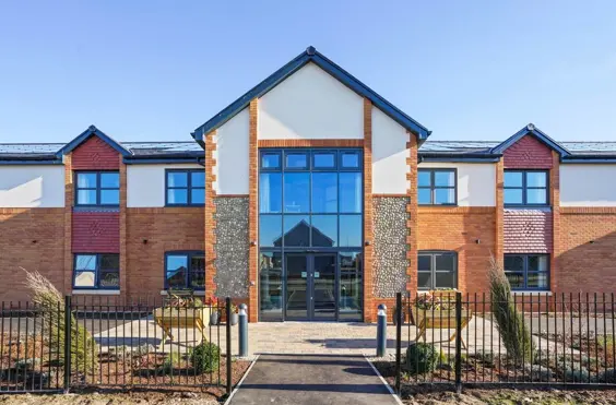 Heath Lodge Care Home - outside view of care home