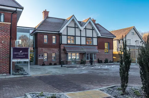 Chestnut Gardens Care Home - outside view of care home