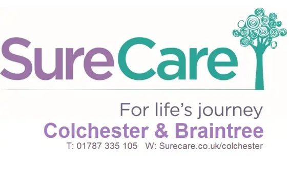 SureCare Colchester & Braintree - A company logo
