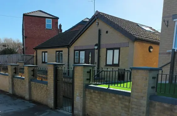 The Limes - outside view of care home