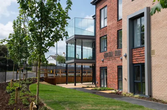 Grappenhall Manor Care Centre - outside view of care home