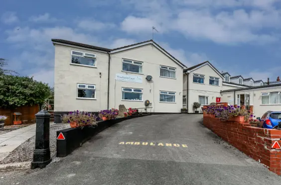 Woodlands Court Care Home - outside view of care home