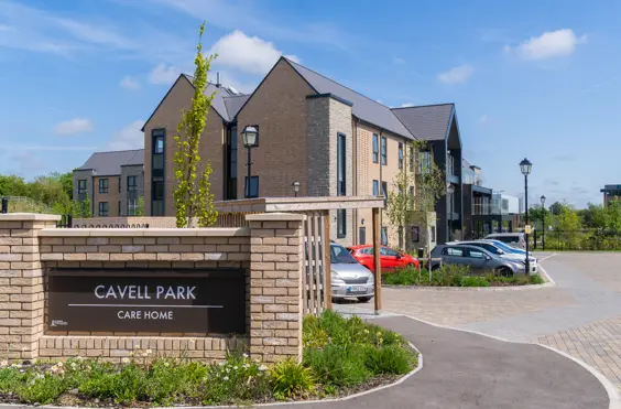 Cavell Park Care Home - outside view of care home