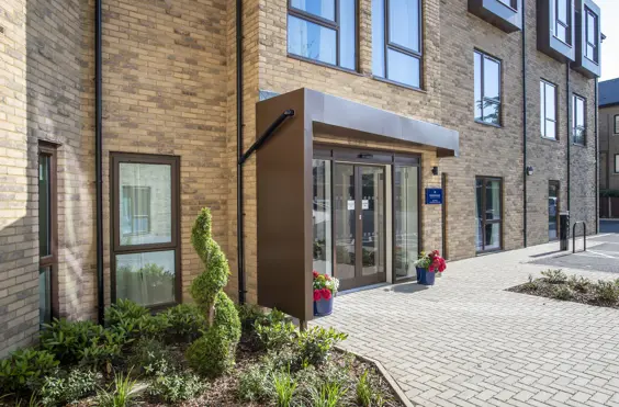 Brook Water House - outside view of care home