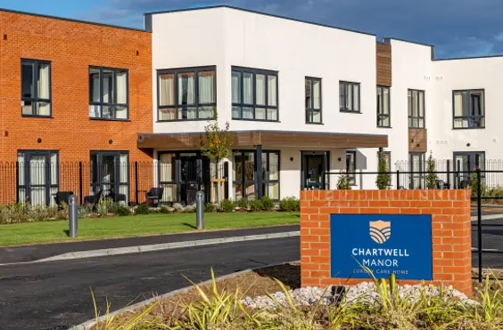 Chartwell Manor Care Home - outside view of care home