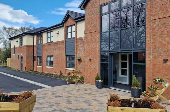 Limetrees - outside view of care home