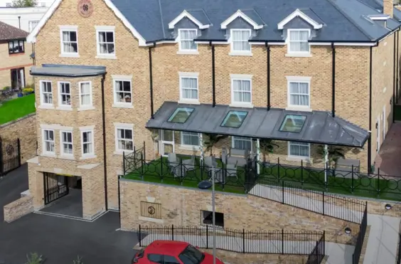 Hillview Care Home - outside view of care home