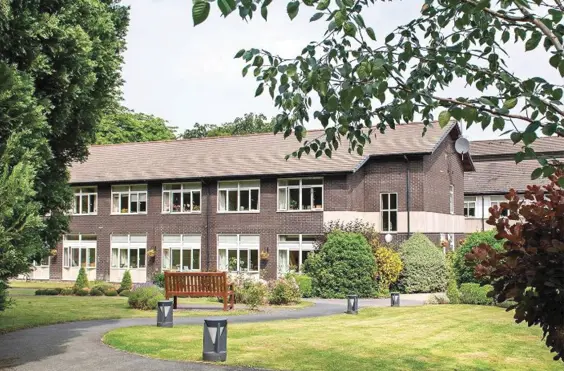 Hampden House - outside view of care home