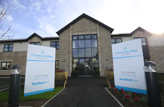 Cotswolds Rise Residential Care Home - outside view of care home