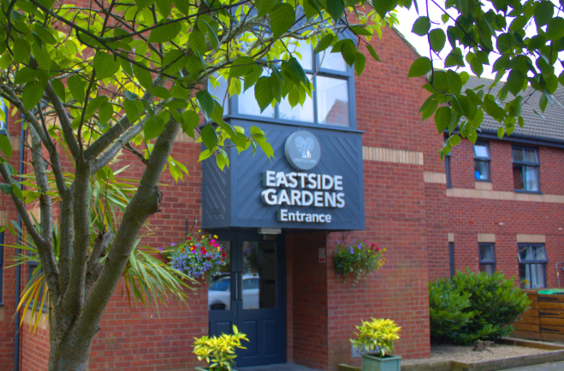 Eastside Gardens - An outside view of the home