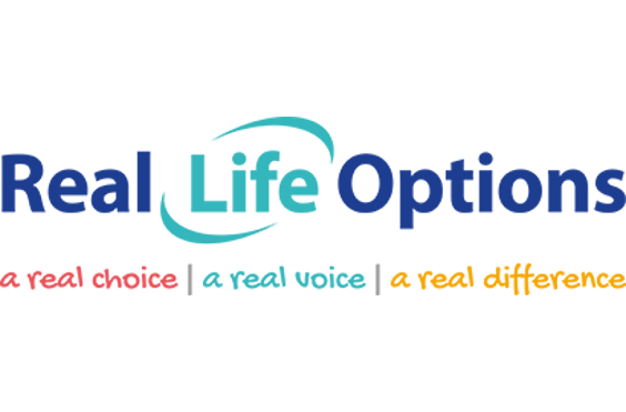 Real life options - Derbyshire and Sheffield Supported Living and Outreach - A company logo