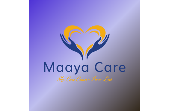 Maaya Care - A company logo