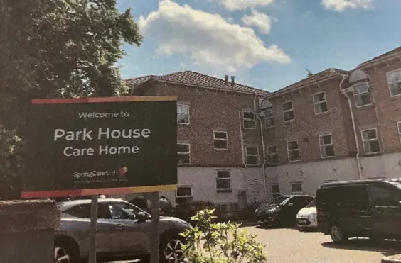 Park House - outside view of care home