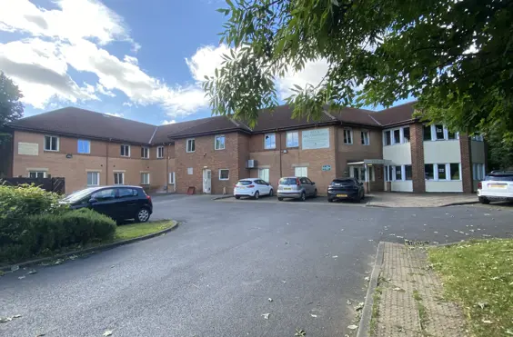 Ella McCambridge - outside view of care home