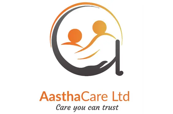 Aastha Care - A company logo