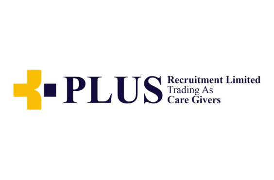 Plus Care Givers - A company logo
