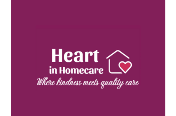 Heart In Homecare - A company logo