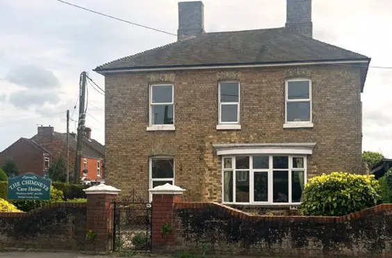 Chimneys Care Home - An outside view of the home