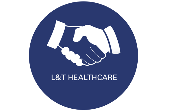L&T Healthcare Ltd - A company logo