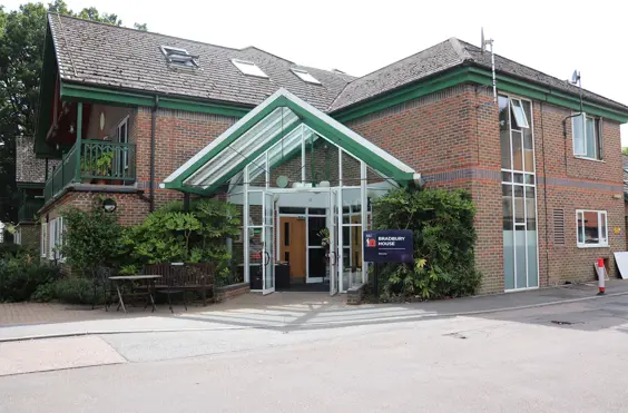 Bradbury House - An outside view of the home