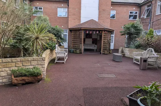 Boston West Care - outside view of care home