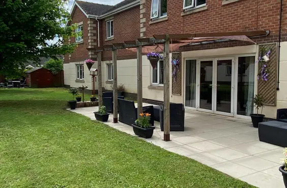 The Valleys Care Home - outside view of care home