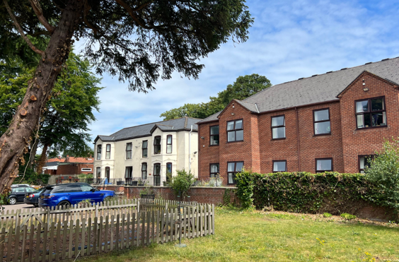 Hillcrest - An outside view of the home