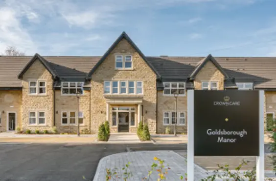 Goldsborough Manor - outside view of care home