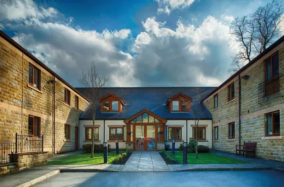 White Rose House - outside view of care home