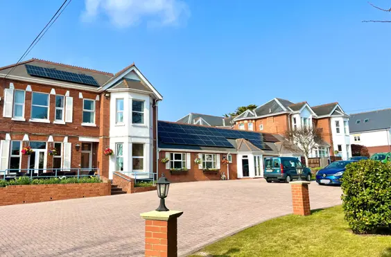 Dove Lodge Care Home - An outside view of the home