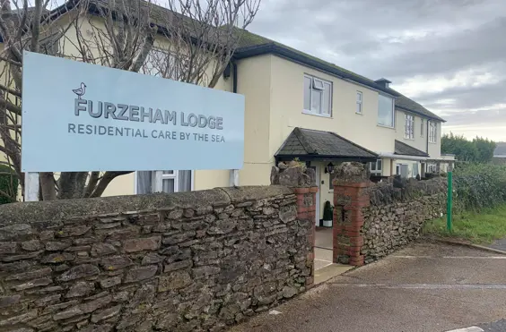 Furzeham Lodge Care Home - An outside view of the home