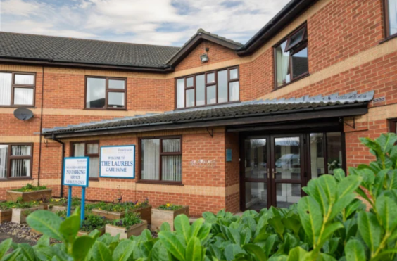 The Laurels - An outside view of the home