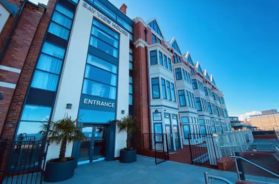 Bay View House - An outside view of the home