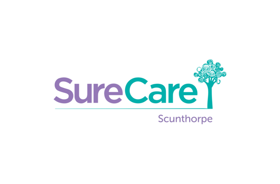 SureCare Scunthorpe - A company logo