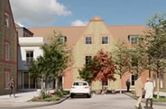 Castle Lodge Care Home - An outside view of the home