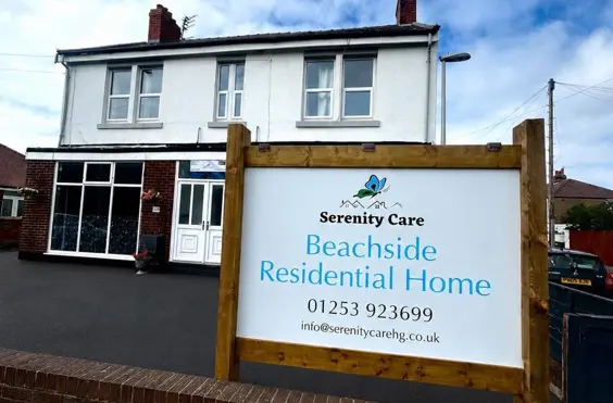 Beachside Residential Home - An outside view of the home