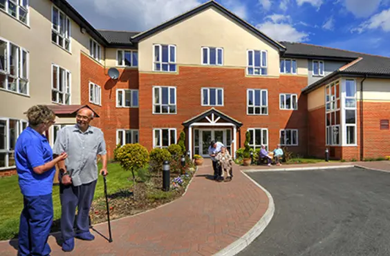 Roseberry Court - outside view of care home