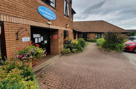 St Bartholomews Court Nursing Home - outside view of care home
