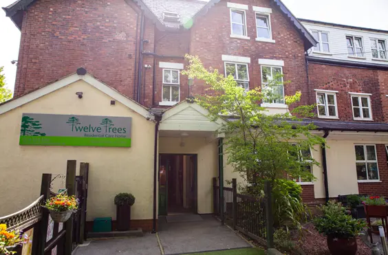 Twelve Trees Residential Care Home - outside view of care home