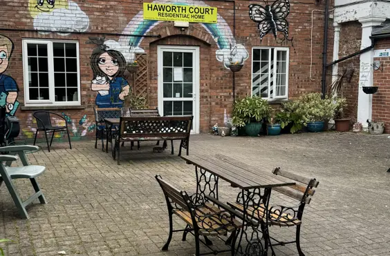 Haworth Court Residential Home - outside view of care home