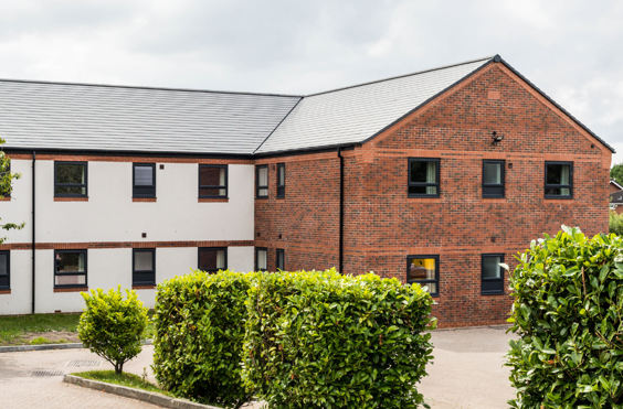 Queens Lodge Nursing Home - An outside view of the home