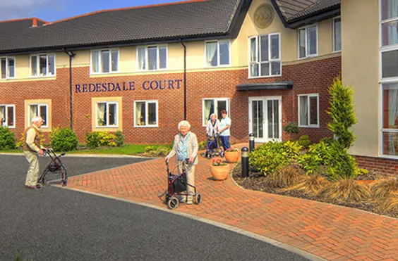 Redesdale Court - outside view of care home