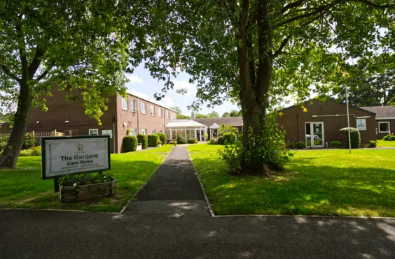 The Gardens Care Home - outside view of care home