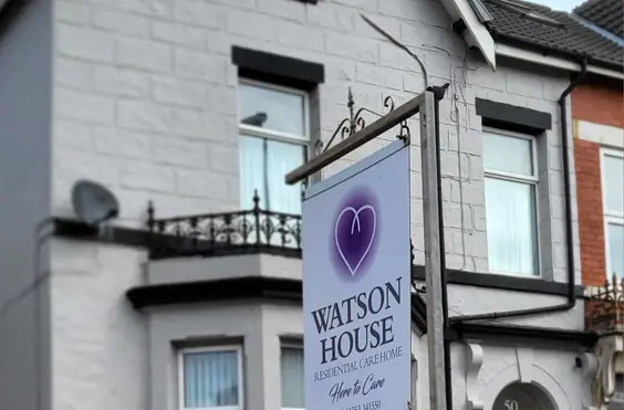 Watson House Rest Home - outside view of care home