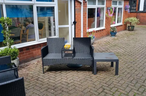 Abafields Residential Home - outside view of care home