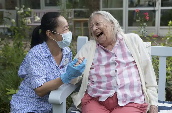 Mayfields - outside view of care home