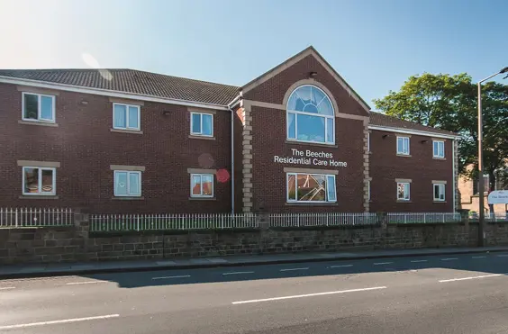 The Beeches - outside view of care home